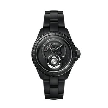 CHANEL J12 DIAMOND TOURBILLON WATCH CALIBER 5, 38 MM H9961