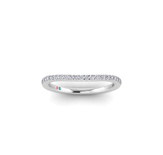 Lab Grown Diamond Wavy Wedding Band thumbnail
