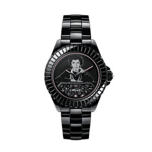 CHANEL MADEMOISELLE J12 BLUSH WATCH CALIBER 12.1, 38 MM H10313