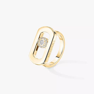 So Move Diamond Ring Yellow Gold