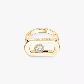 So Move Diamond Ring Yellow Gold