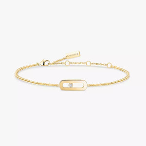 Move Uno Diamond Bracelet Yellow Gold