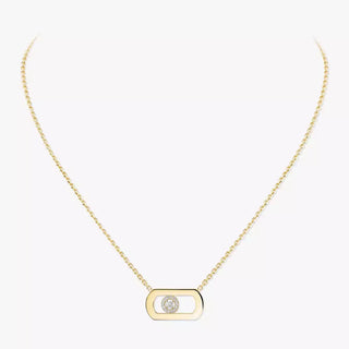 So Move Diamond Necklace Yellow Gold thumbnail