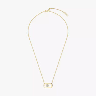 So Move Diamond Necklace Yellow Gold thumbnail