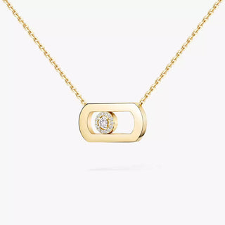 So Move Diamond Necklace Yellow Gold thumbnail