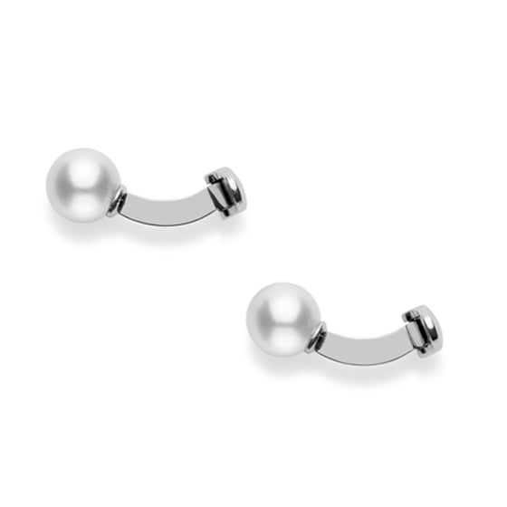 White South Sea Cultured Pearl Cufflinks