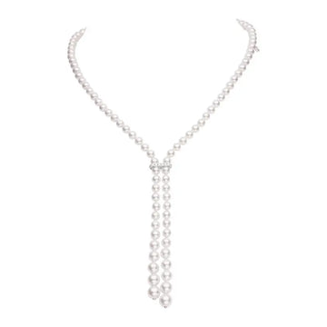 25" Convertible Graduated Akoya Necklace