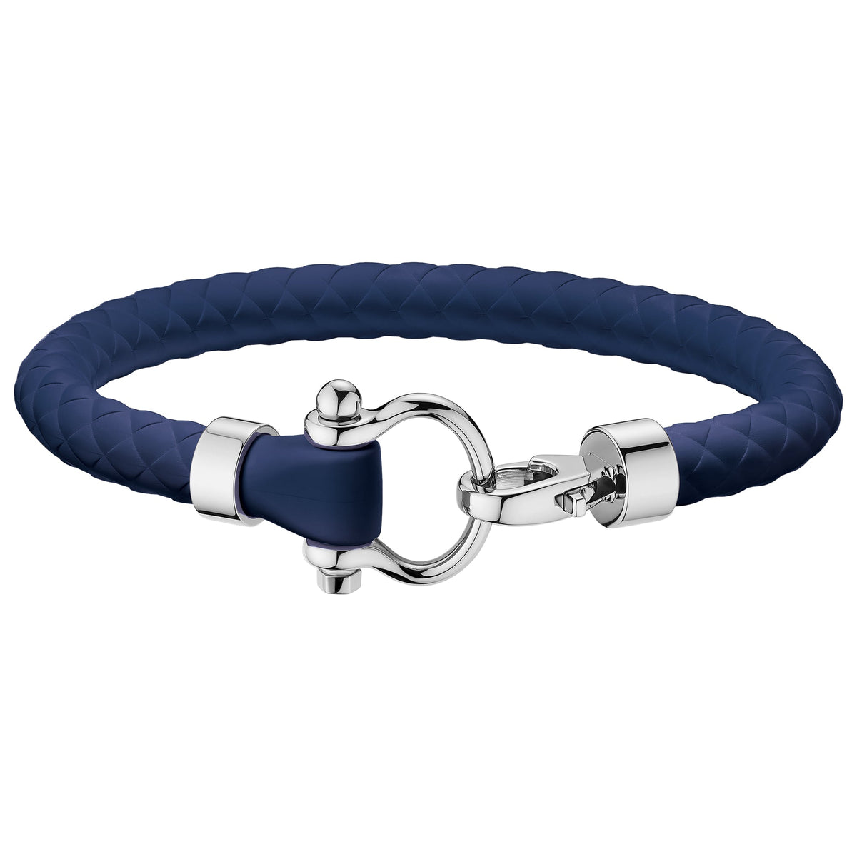 Omega Aqua Sailing Bracelet, Rubber, Stainless Steel