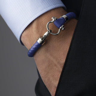 Omega Aqua Sailing Bracelet, Rubber, Stainless Steel thumbnail