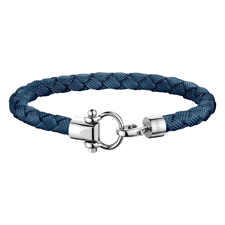 Omega Aqua Sailing Bracelet, Nylon, Stainless Steel