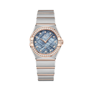 Omega Constellation 28 mm Steel & Sedna Gold - 131.25.28.60.99.001