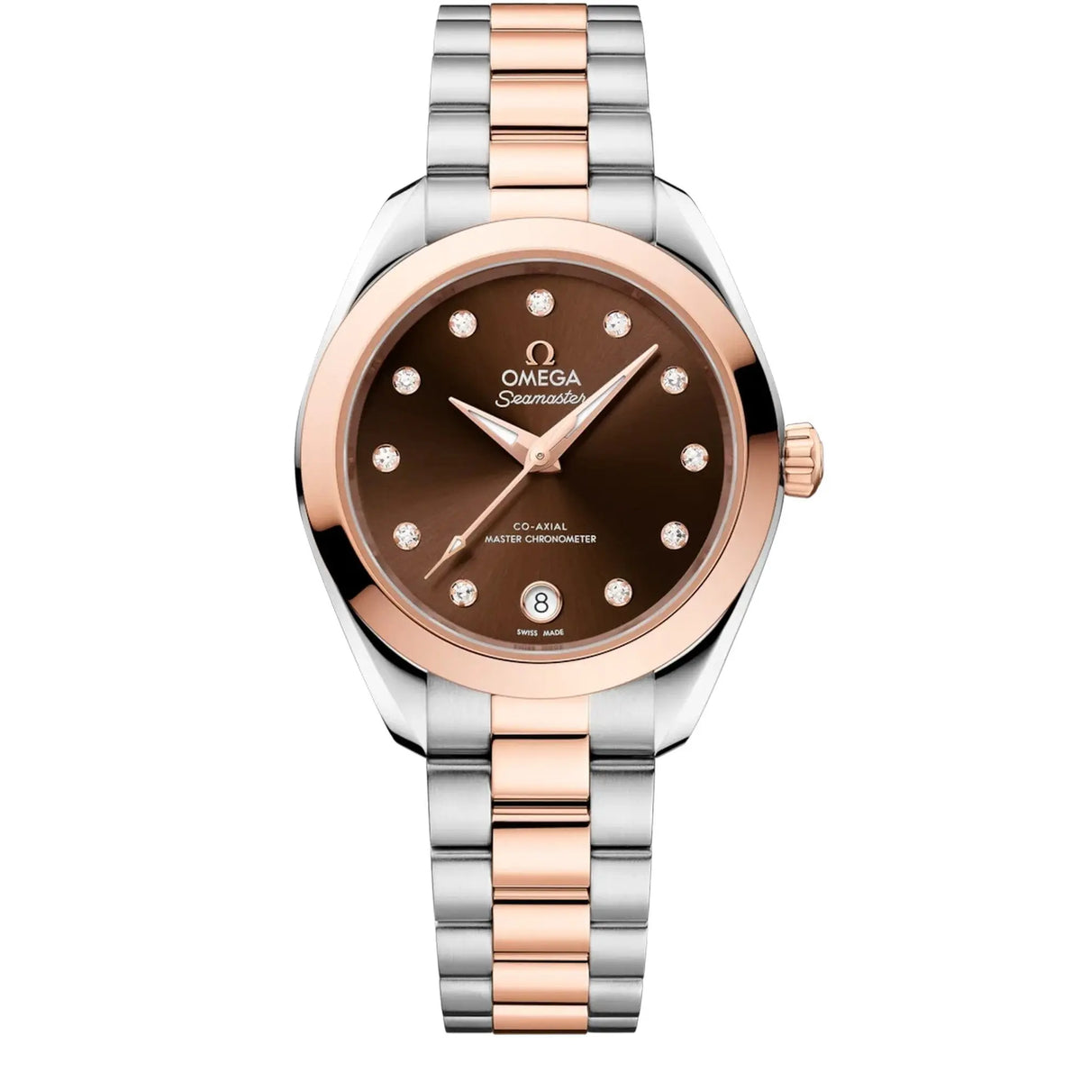OMEGA Aqua Terra 150M Seamaster Steel - Sedna? gold Master Chronometer Certified Watch