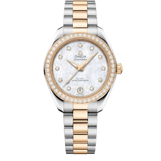 OMEGA Aqua Terra 150M Seamaster steel - Moonshine? gold Master Chronometer Certified Watch thumbnail