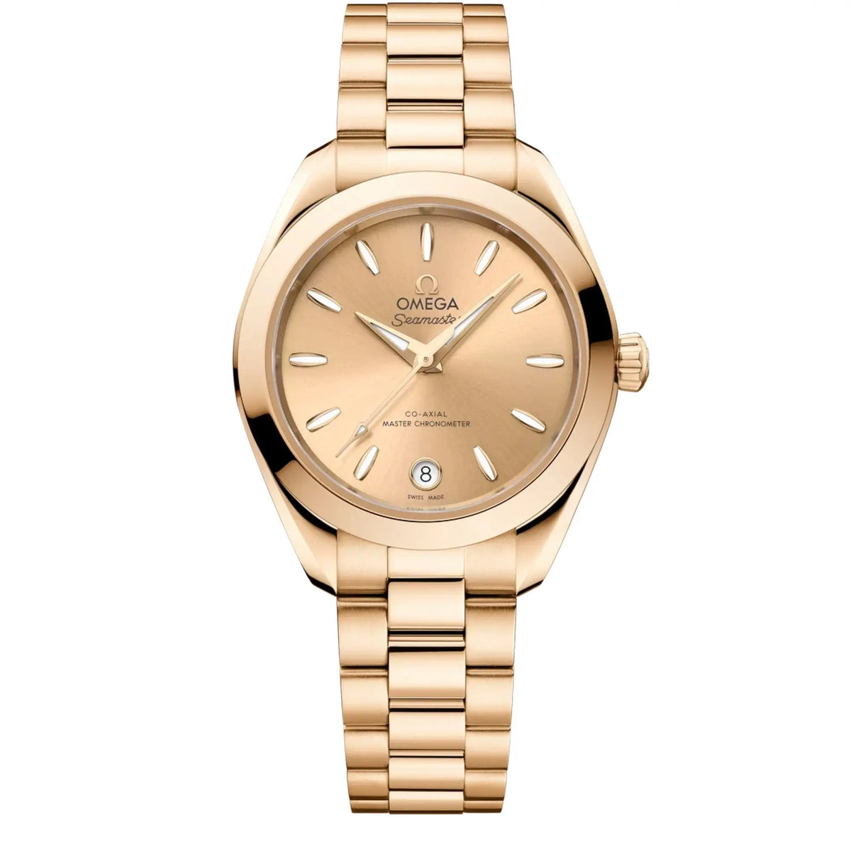 OMEGA Aqua Terra 150M Seamaster Moonshine? gold Master Chronometer Certified Watch