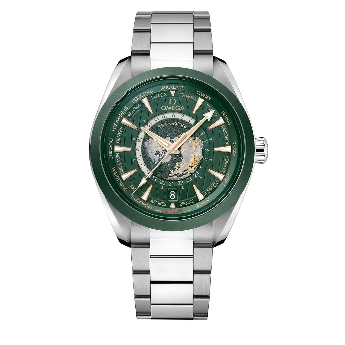 Omega Seamaster Aqua Terra Worldtimer 43 mm Steel - 220.30.43.22.10.001 Omega