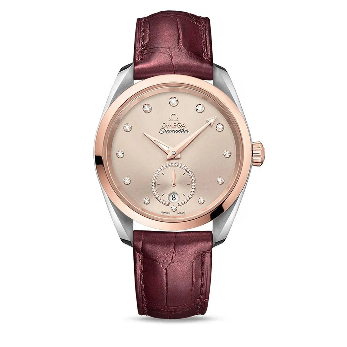 Omega Seamaster Aqua Terra 150M Small Seconds 38 mm Steel & 18 k Sedna™ Gold - 220.23.38.20.59.001 Omega