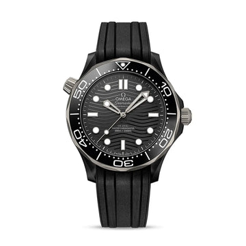 Omega Seamaster Diver 300M Co Axial Master Chronometer Black Ceramic & Titanium 43.5 mm - 210.92.44.20.01.001 Omega