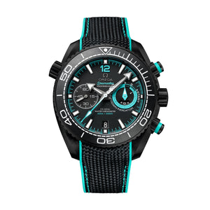 Omega Seamaster Planet Ocean 600M 45.5 mm Black Ceramic, GMT Chronograph, ETNZ Edition - 215.92.46.51.01.003