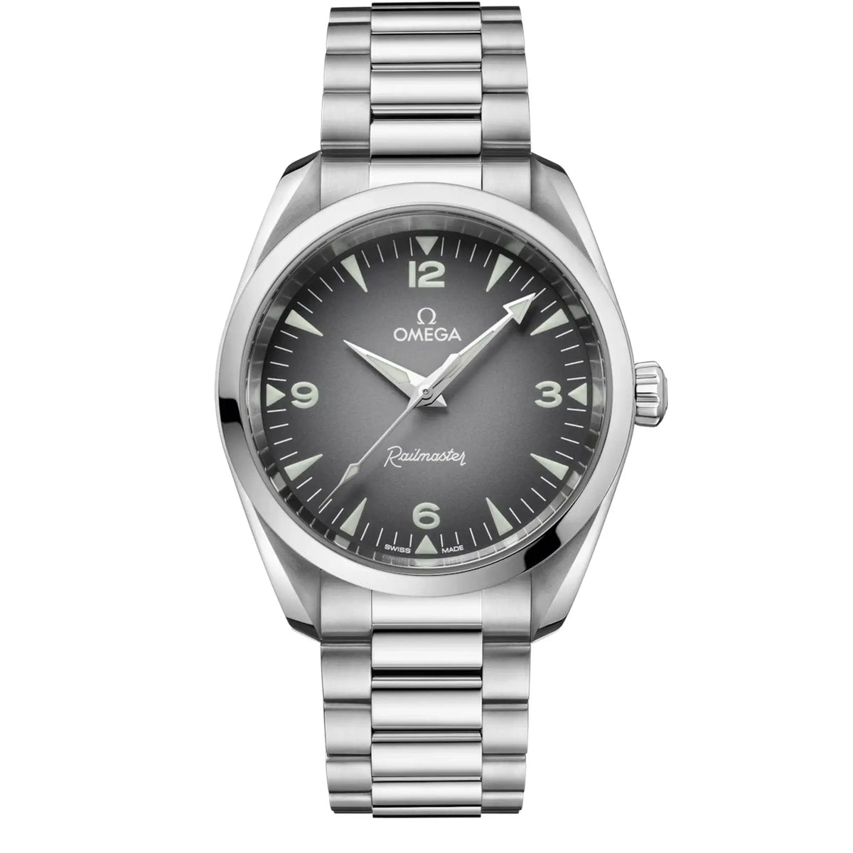 OMEGA Railmaster Seamaster Steel Master Chronometer Certified Watch Omega