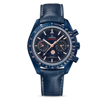 Omega Speedmaster Moonphase 'Blue Side of the Moon' Aventurine 44.25 mm Blue Ceramic - 304.93.44.52.03.002 Omega