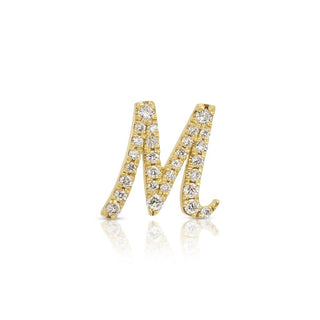 Diamond Initial Stud thumbnail