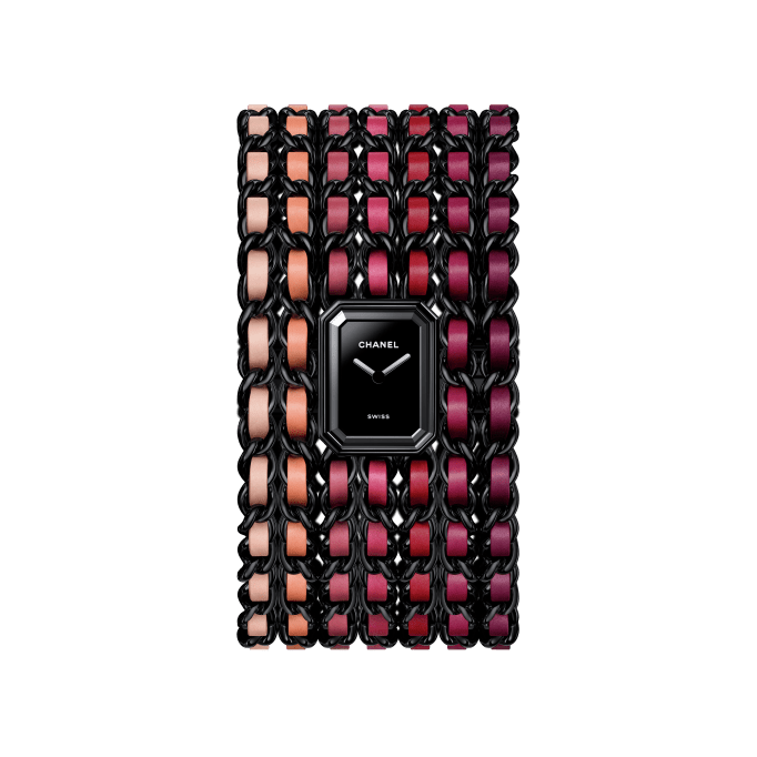 CHANEL PREMIÈRE CUFF BLUSH WATCH H10329