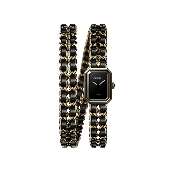 CHANEL Première Iconic Chain Double Row Watch H10332