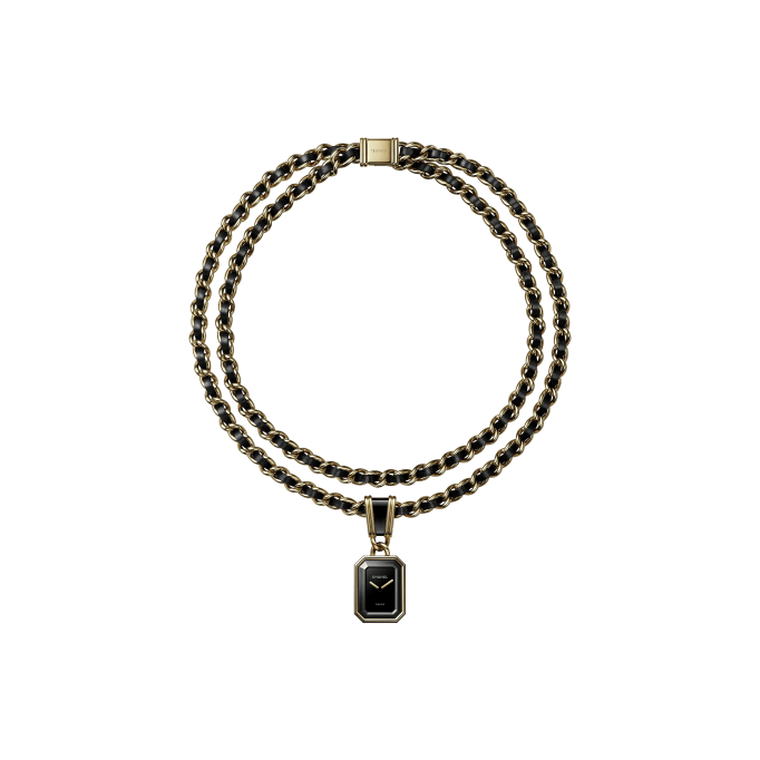 CHANEL Première Iconic Chain necklace watch H10331