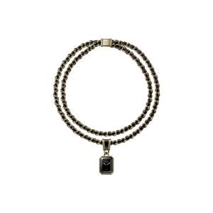CHANEL Première Iconic Chain necklace watch H10331