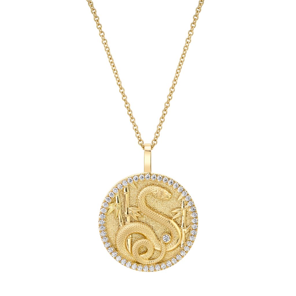 Lucky Diamond Snake Talisman