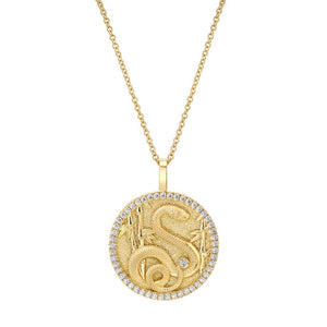 Lucky Diamond Snake Talisman