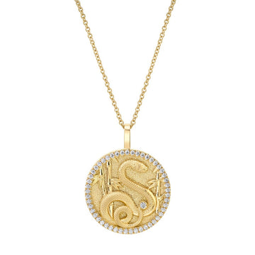 Lucky Diamond Snake Talisman