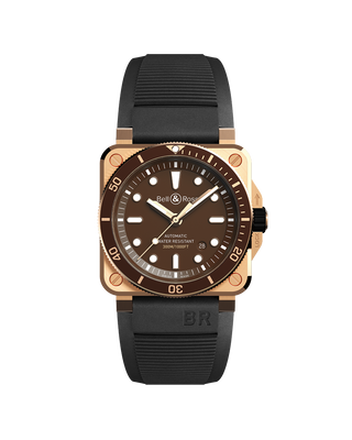 Bell & Ross BR-03 diver brown bronze thumbnail