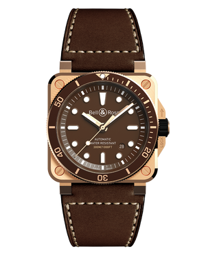 Bell & Ross BR-03 diver brown bronze