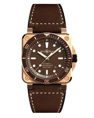 Bell & Ross BR-03 diver brown bronze thumbnail