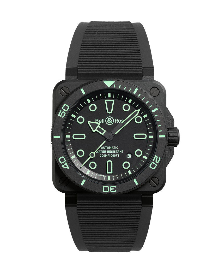Bell & Ross BR-03  Diver Lum Outline