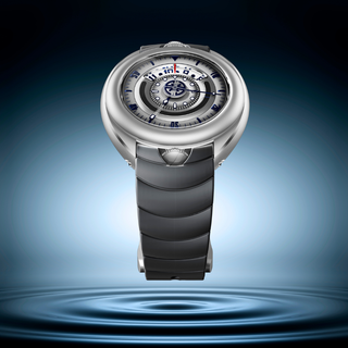 Gagà Laboratorio Aqualab Silver Grey and Blue 44.00 mm - AQ02-01 thumbnail