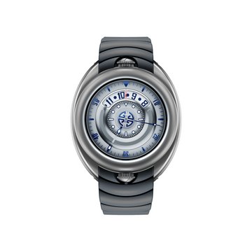 Gagà Laboratorio Aqualab Silver Grey and Blue 44.00 mm - AQ02-01