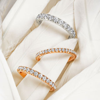 Vela French Cut Pavé Band thumbnail