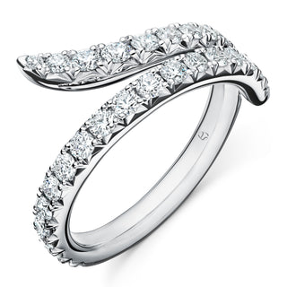 Vela Double Row Pavé Ring thumbnail