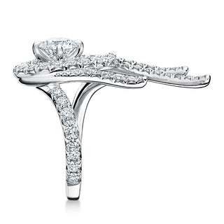 Vela Twisted Cocktail Ring thumbnail