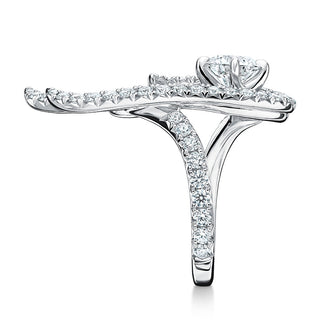 Vela Twisted Cocktail Ring thumbnail