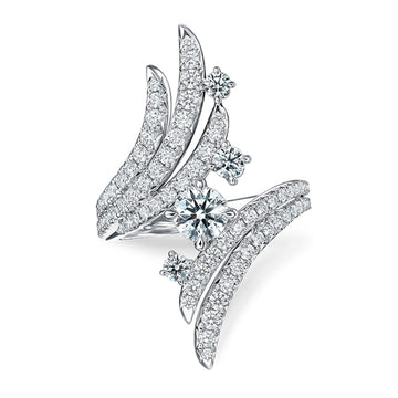 Vela Bypass Cocktail Ring