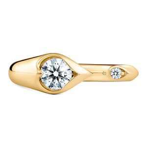 Lu Open Droplet Ring