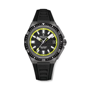 Zenith Defy Extreme Diver 42.5 mm Titanium – Black / Yellow Dial - 97.9600.3620/21.I300