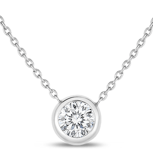 18K White Gold Necklaces