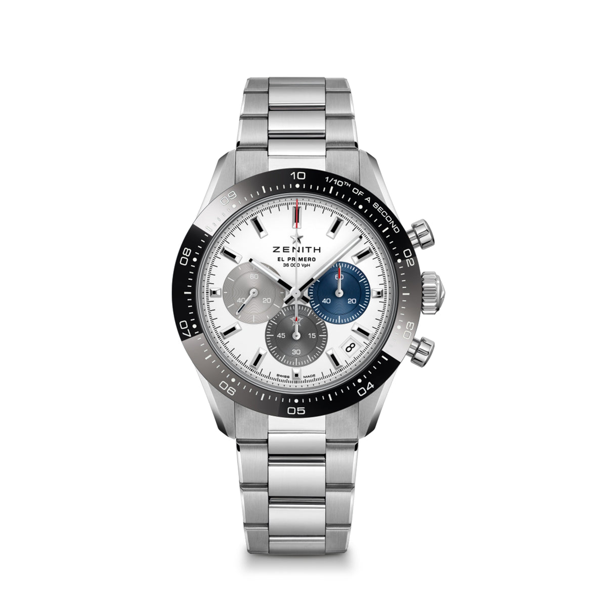 Zenith Chronomaster Sport 43  mm – White Dial, Steel Case/Bracelet - 03.3100.3600/69.M3100