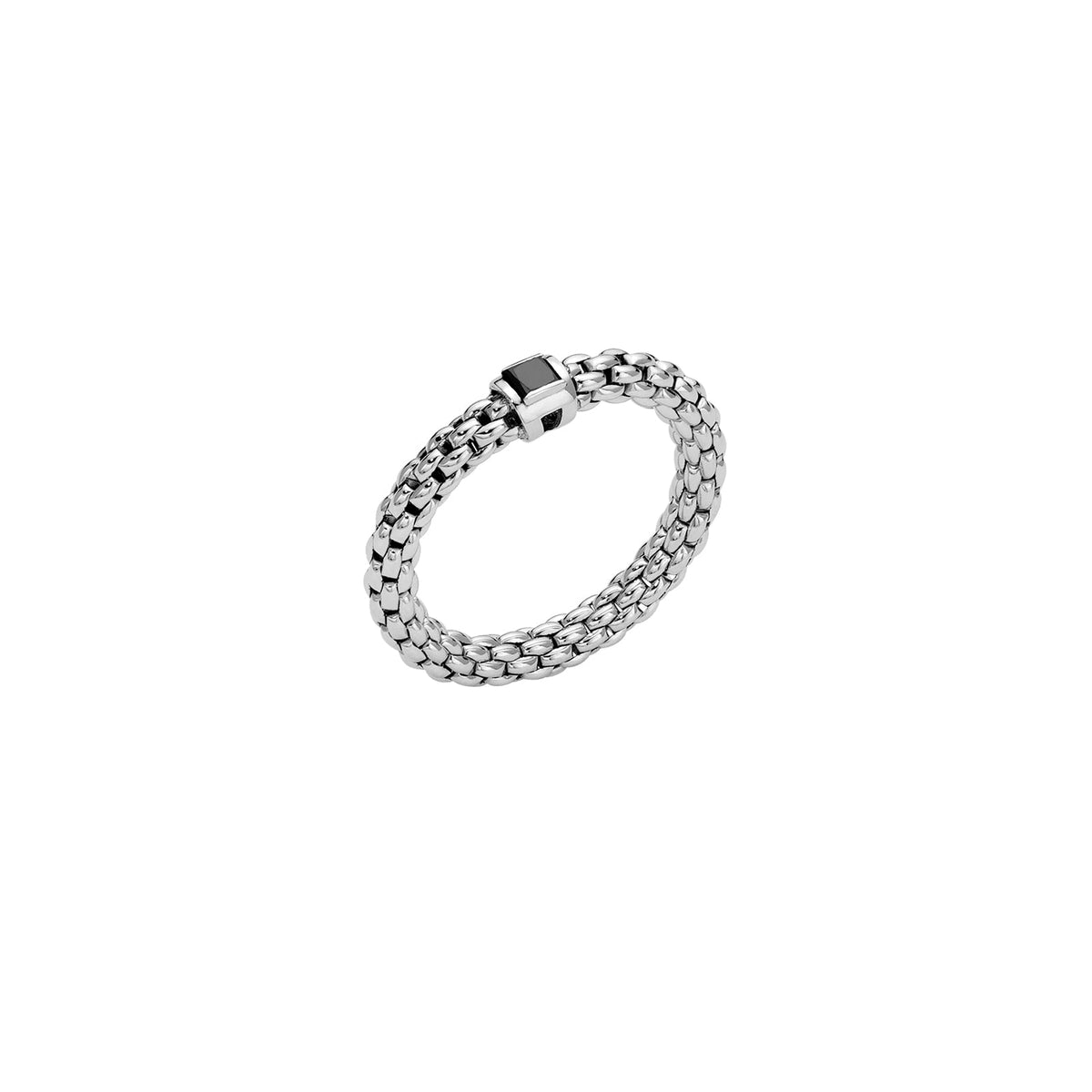 Flex'it Ring with a Black Diamond