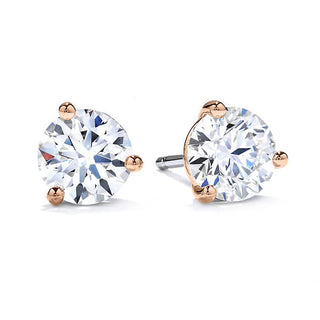 Three-Prong Stud Earrings thumbnail
