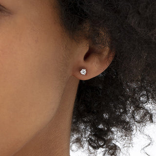 Three-Prong Stud Earrings thumbnail